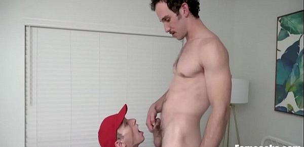  Nephew Licks Balls & Takes Cock Up His Ass- Gay Family